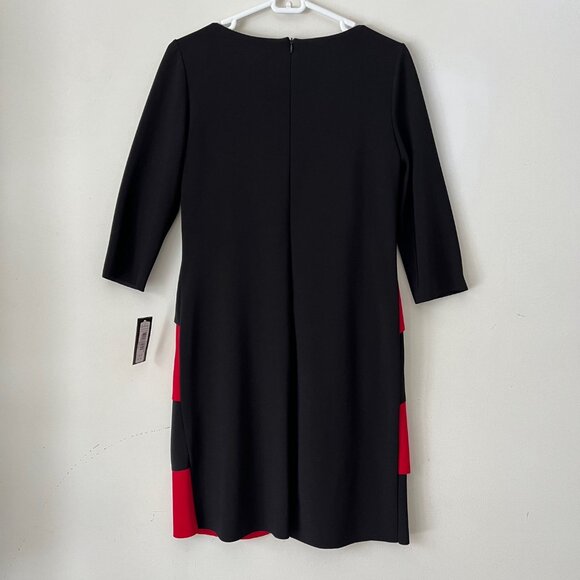 NWT Cartise Black & Red Tiered Cocktail Dress — Made in Canada — Size 6 - Picture 7 of 16